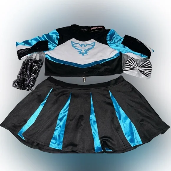 DOLLSKILL CHEERLEADER HALLOWEEN COSTUME - Picture 1 of 7